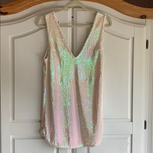 Free People sequin mini or tunic size XS